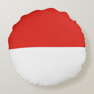 Indonesische vlag rond kussen