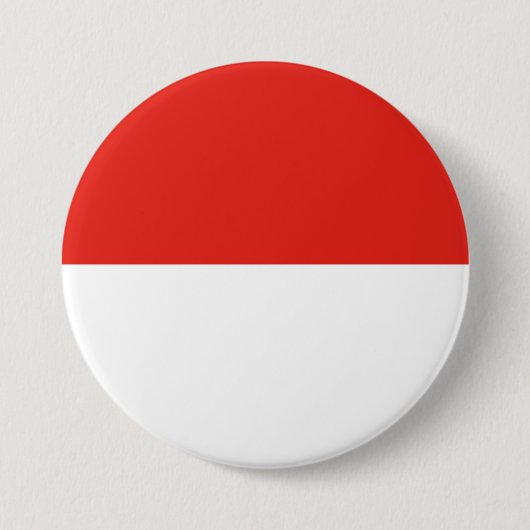 Indonesische vlag ronde button 7,6 cm (Voorkant)