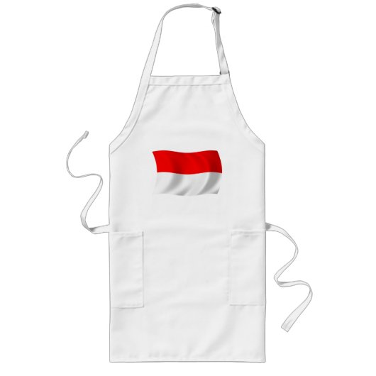 Indonesische Vlag Schort (Voorkant)