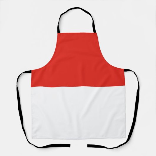Indonesische vlag schort (Voorkant)