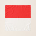 Indonesische vlag sjaal<br><div class="desc">Patriottische vlag van Indonesië.</div>