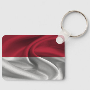 Indonesische vlag Sleutelhanger