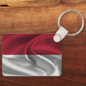 Indonesische vlag Sleutelhanger (Voorkant)