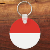 Indonesische vlag sleutelhanger (Voorkant)