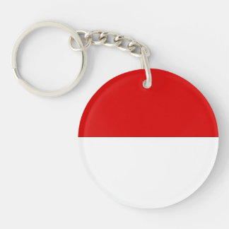 Indonesische vlag sleutelhanger