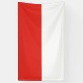 Indonesische vlag spandoek (Verticaal)