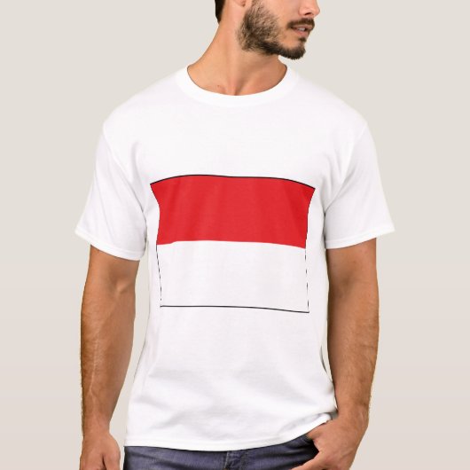 Indonesische vlag t-shirt (Voorkant)