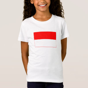 Indonesische vlag t-shirt