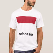 Indonesische vlag t-shirt (Voorkant)