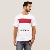 Indonesische vlag t-shirt (Voorkant volledig)