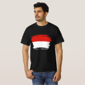 Indonesische vlag t-shirt (Voorkant volledig)