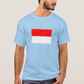 Indonesische vlag t-shirt (Voorkant)