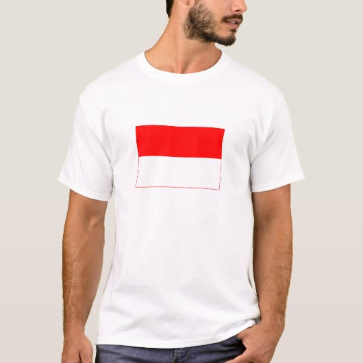 Indonesische vlag t-shirt (Voorkant)