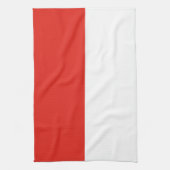 Indonesische vlag theedoek (Verticaal)