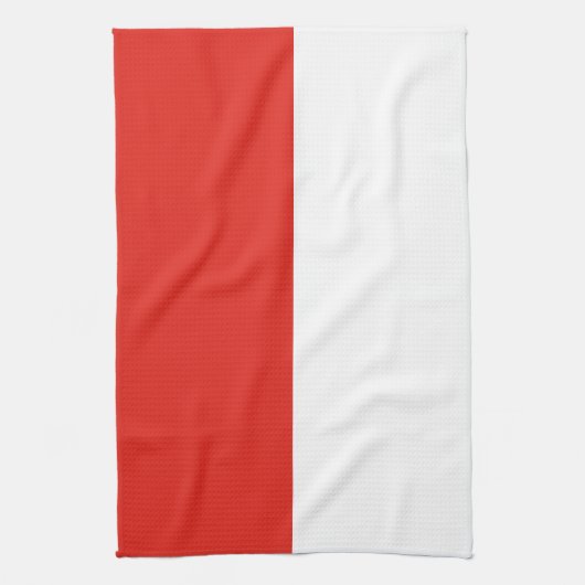 Indonesische vlag theedoek (Verticaal)