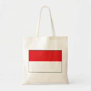 Indonesische vlag tote bag