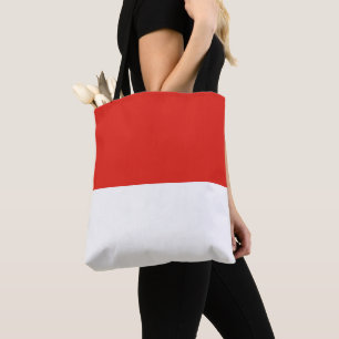 Indonesische vlag tote bag