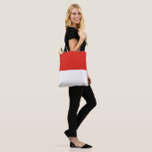 Indonesische vlag tote bag (Op model)