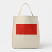 Indonesische vlag tote bag (Achterkant)