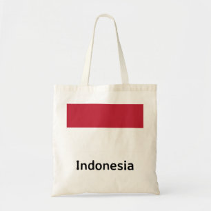 Indonesische vlag tote bag