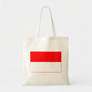 Indonesische vlag tote bag