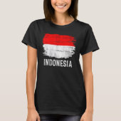 Indonesische vlag voor Indonesisch T-shirt (Voorkant)