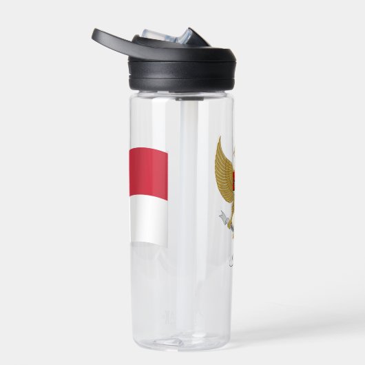 Indonesische wapenschild, vlag, Indonesië Waterfles (Rechts)