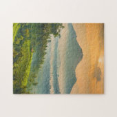 Indonesische zonsondergang legpuzzel (Horizontaal)
