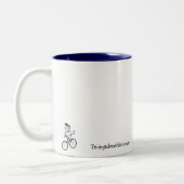 Indoor fietsen-aanval! mok (Links)