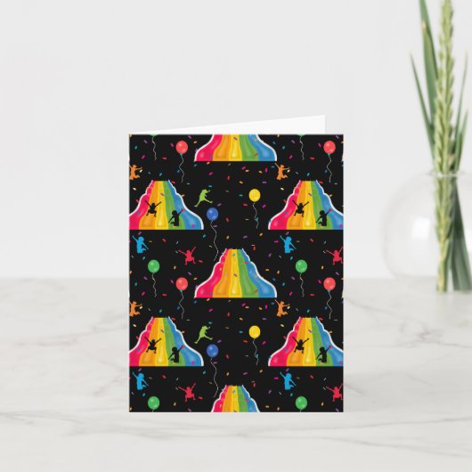 Indoor Glijbaan Park Speeltuin voor Kinderen Kaart (Voorkant)