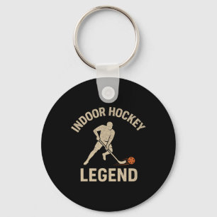 Indoor Hockey Legendaire Vloerbyll Stick Schachten Sleutelhanger