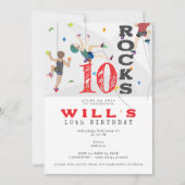 Indoor muur klimmen tiener Tween elke leeftijd ver Kaart (Voorkant)