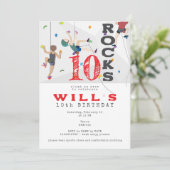 Indoor muur klimmen tiener Tween elke leeftijd ver Kaart (Staand voorkant)