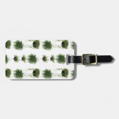 Indoor Oasis | Hangende manden Bagagelabel (Voorkant horizontaal)