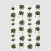 Indoor Oasis | Hangende manden Golfhanddoek (Voorkant)