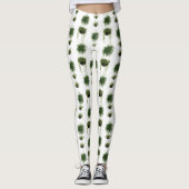 Indoor Oasis | Hangende manden Leggings (Voorkant)