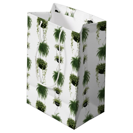 Indoor Oasis | Hangende manden Medium Cadeauzakje (Achterkant Gekanteld)