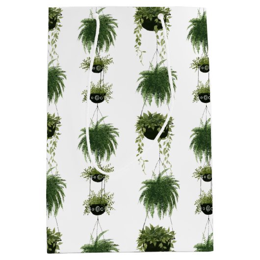 Indoor Oasis | Hangende manden Medium Cadeauzakje (Voorkant)