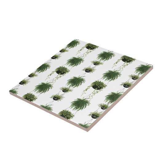 Indoor Oasis | Hangende manden Tegeltje (Zijkant)