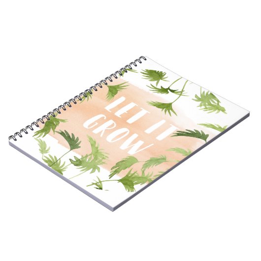 Indoor Oasis | Laat het groeien Notitieboek (Linkerzijde)