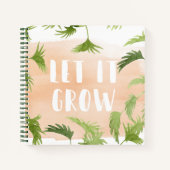 Indoor Oasis | Laat het groeien Notitieboek (Voorkant)