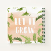 Indoor Oasis | Laat het groeien Notitieboek (Achterkant)