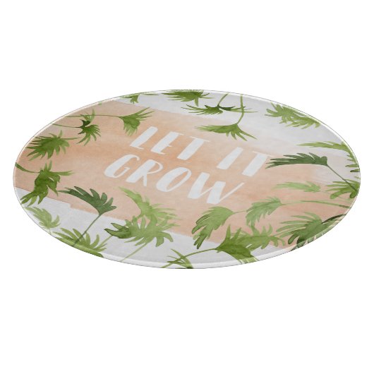 Indoor Oasis | Laat het groeien Snijplank (Hoek)