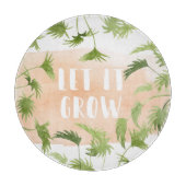 Indoor Oasis | Laat het groeien Snijplank (Voorkant)