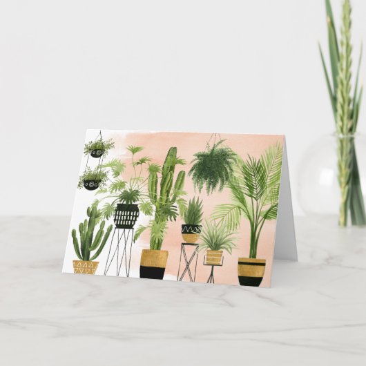 Indoor Oasis| Plant Lineup Kaart (Voorkant)