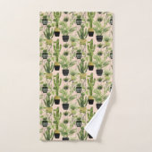 Indoor Oasis | Plant Lineup Patroon Bad Handdoek (Handdoek)