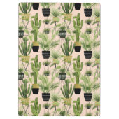 Indoor Oasis | Plant Lineup Patroon Klembord (Achterkant)