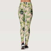 Indoor Oasis | Plant Lineup Patroon Leggings (Achterkant)