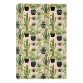 Indoor Oasis | Plant Lineup Patroon Mini Klembord (Achterkant)