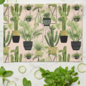 Indoor Oasis | Plant Lineup Patroon Theedoek (Gevouwen)